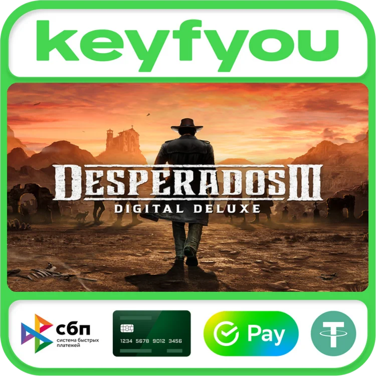 Desperados III Deluxe Edition / STEAM КЛЮЧ