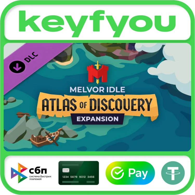 Melvor Idle: Atlas of Discovery / STEAM DLC КЛЮЧ