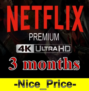 NETFLIX PREMIUM 4K ULTRA 3 МЕСЯЦА В РФ РАБОТАЕТ