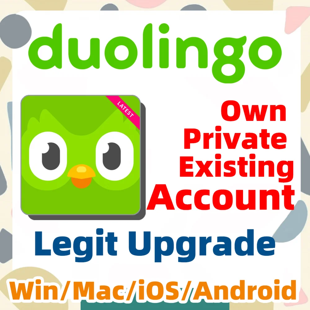 Подписка Duolingo Super на 12 месяцев на ваш аккаунт