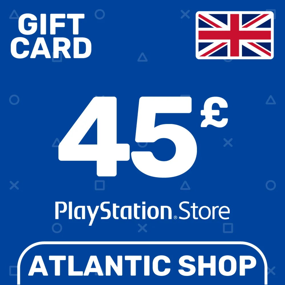 Карта Пополнения PSN 45 Фунтов GBP Великобритания
