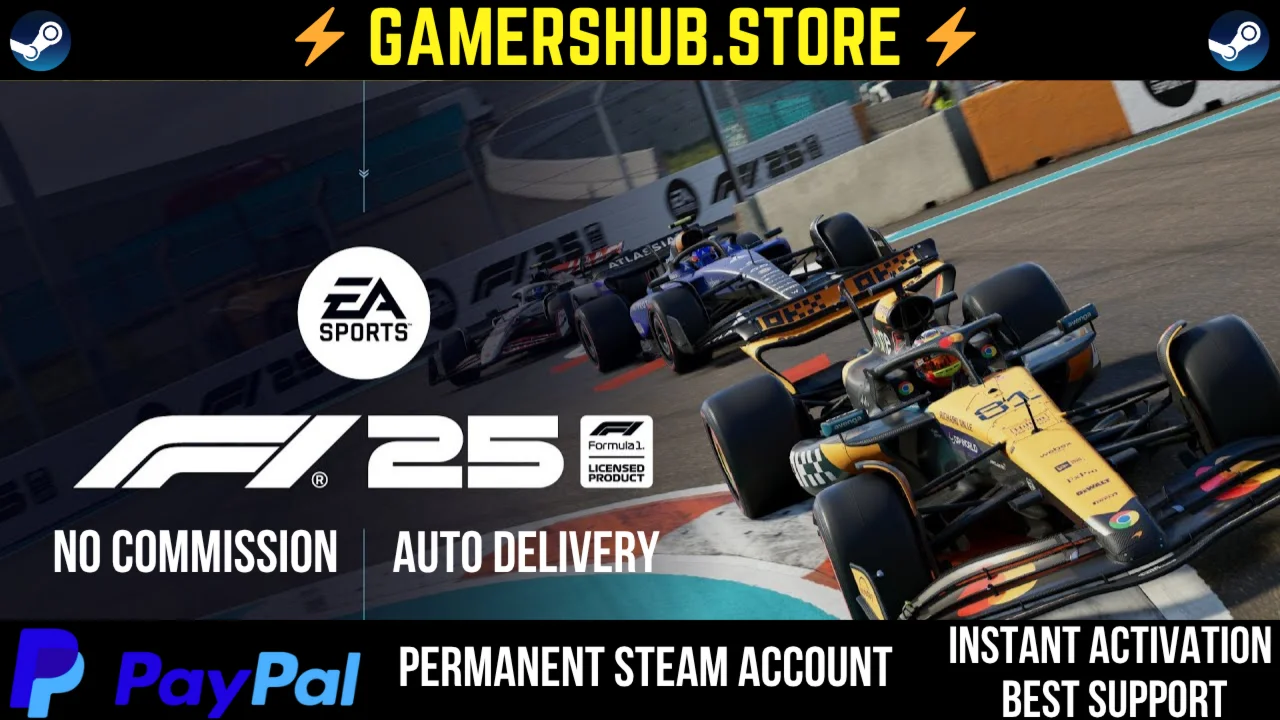 F1 25 Iconic Edition STEAM + PAYPAL