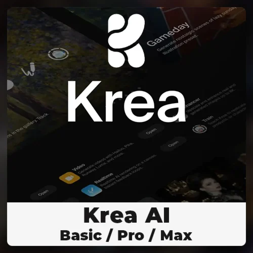 KREA AI BASIC/PRO/MAX - ПОДПИСКА - 1-12 МЕСЯЦ