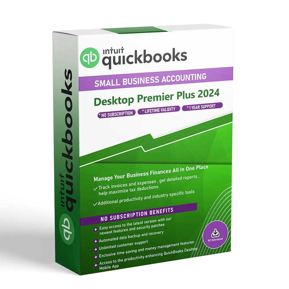 лицензии на INTUIT QuickBooks Premier Plus 2024