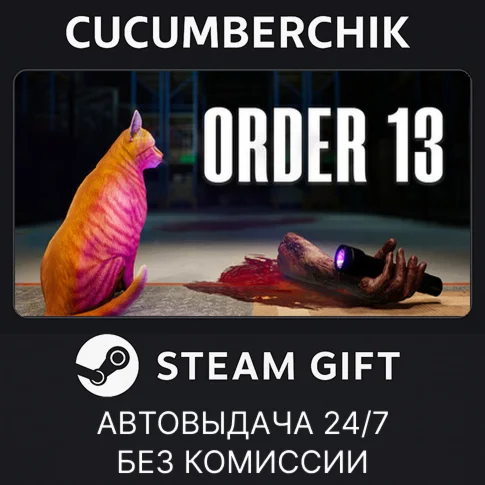 Order 13STEAM GIFT AUTORU/УКР/КЗ/СНГ