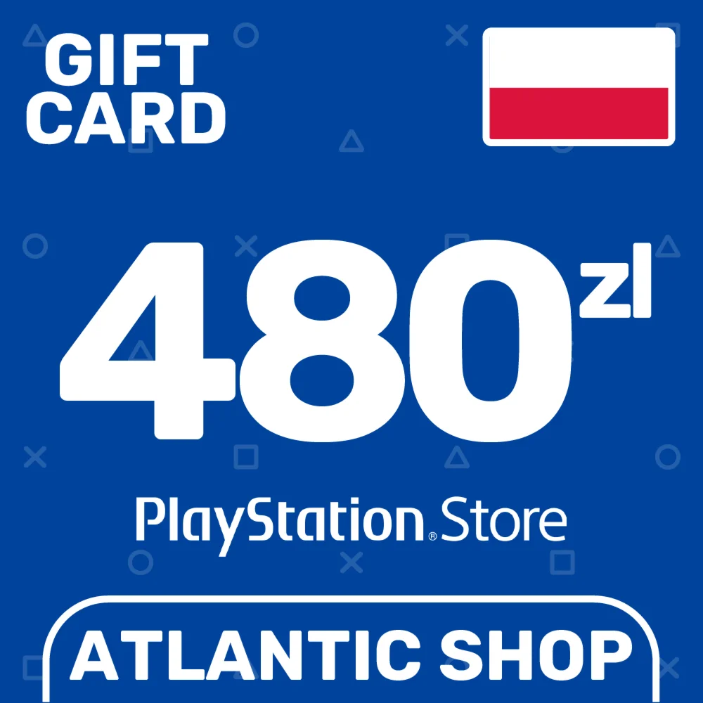 Карта Пополнения PSN 480 Злотых PLN Польша