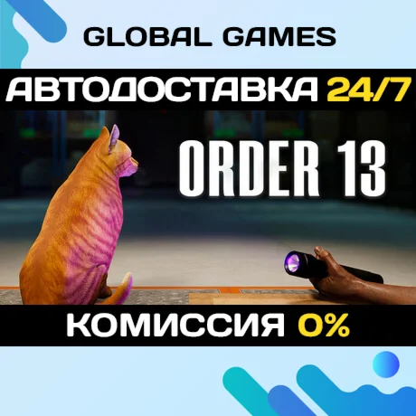 ORDER 13 STEAM GIFT АВТОДОСТАВКА
