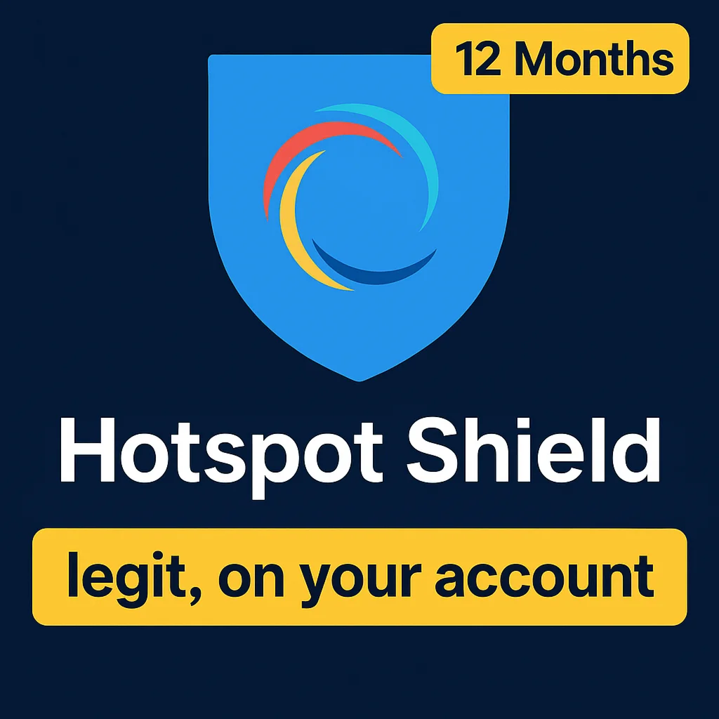 Hotspot Shield 12 месяцевна ВАШУ электронную почту