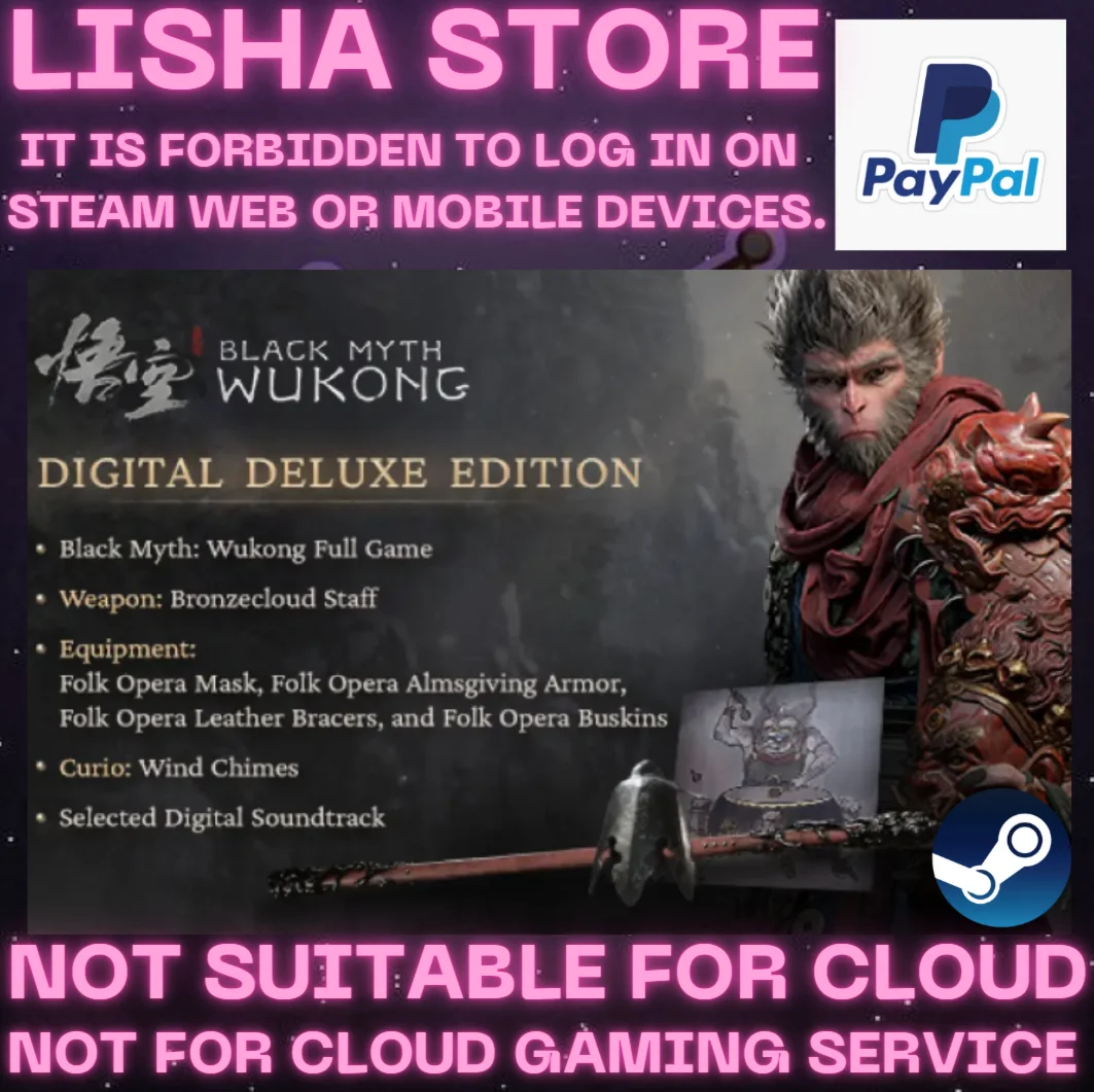Black Myth: Wukong Deluxe Edition Steam Offline PAYPAL