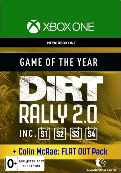 DiRT Rally 20 - Game of the Year Edition XBOX /