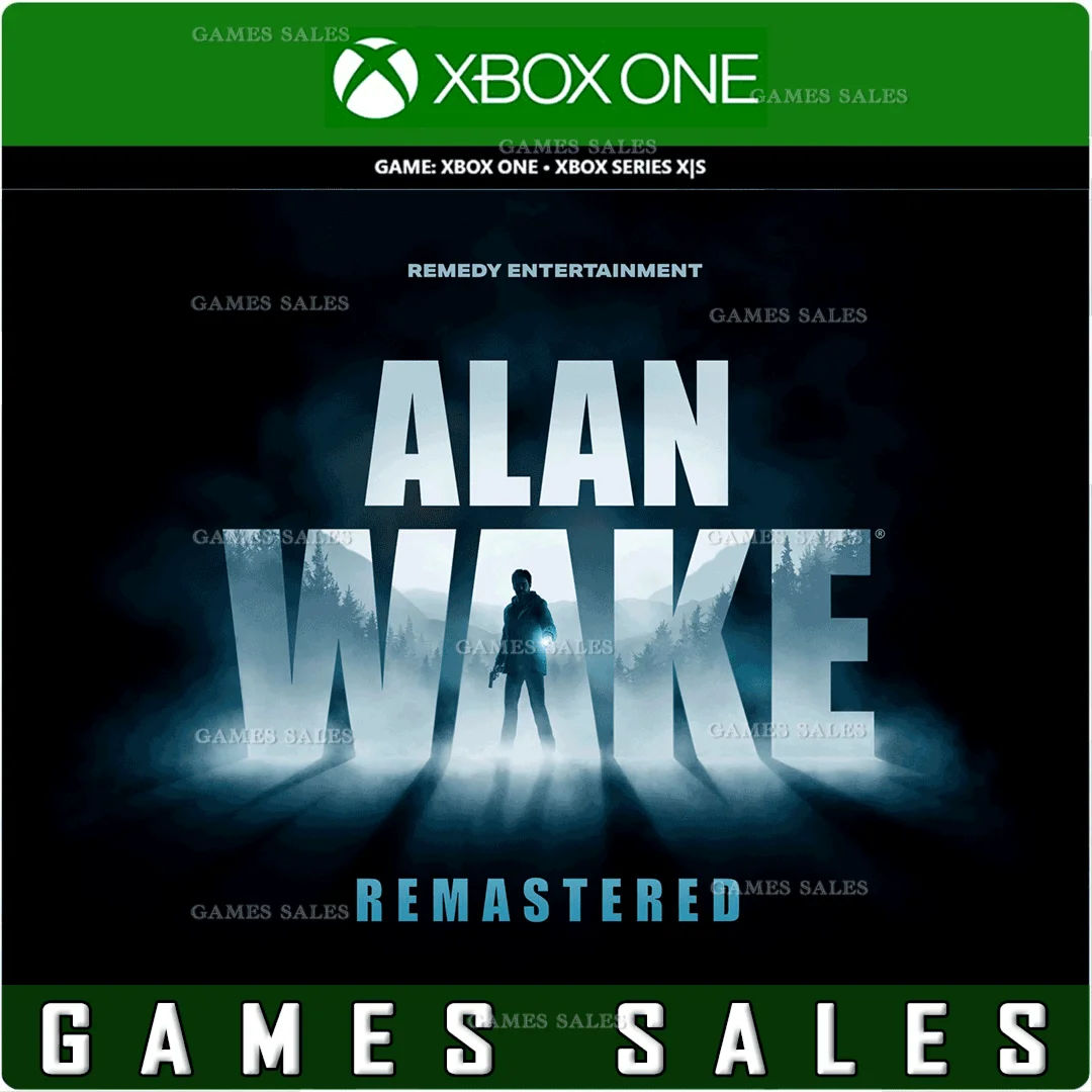 ALAN WAKE REMASTEREDXBOX ONEXSКЛЮЧ