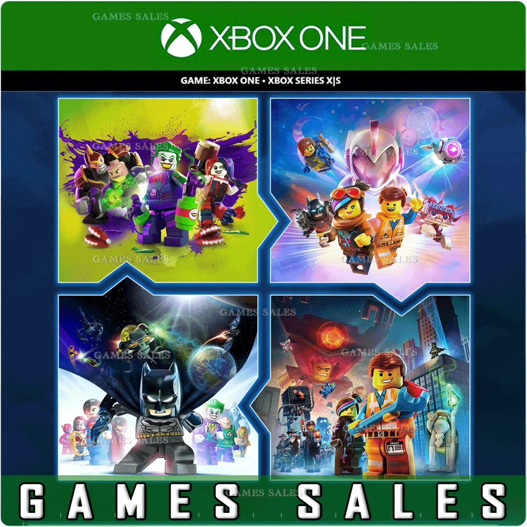 THE LEGO GAMES BUNDLEXBOX ONEXSКЛЮЧ