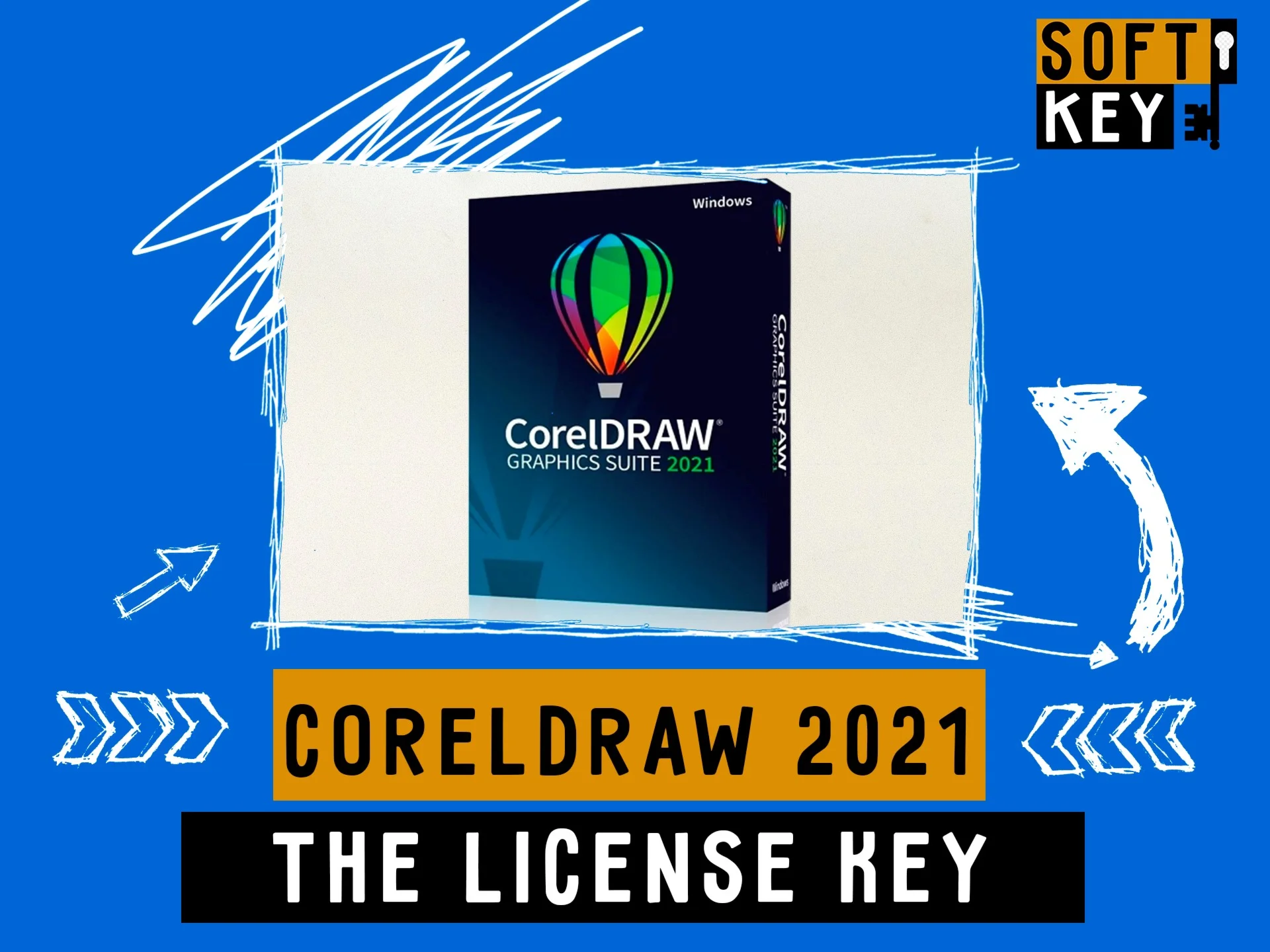 CorelDRAW 2021 Standard - ключ навсегда для Windows