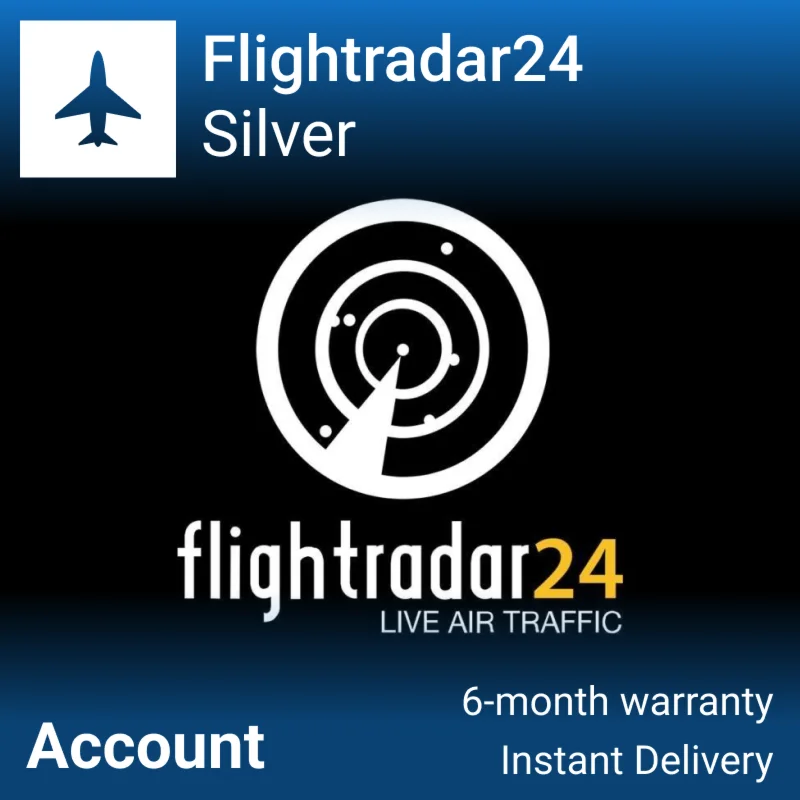 Flightradar24 - Live Air Traffic Sliver Аккаунт