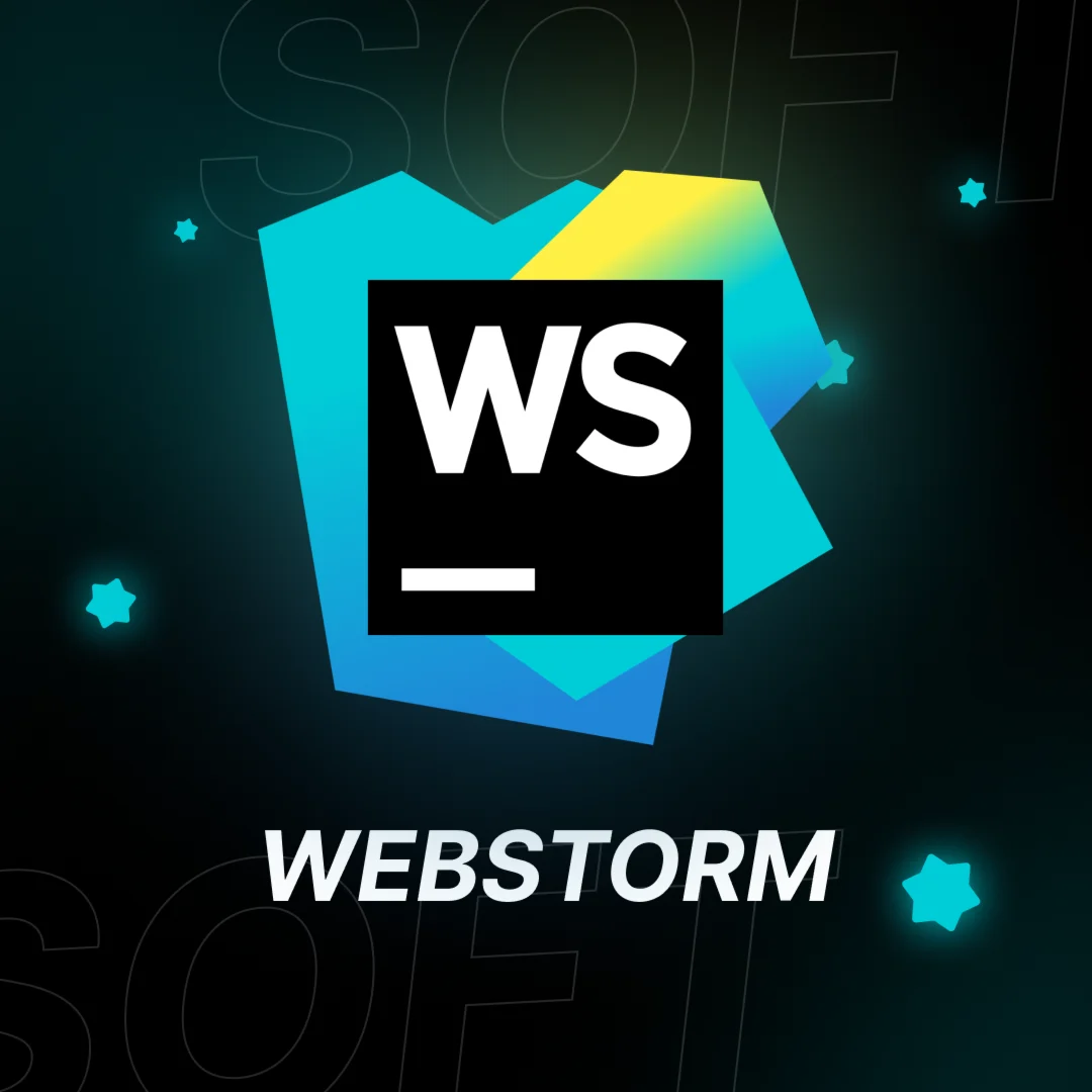 Jetbrains WebStorm / Личный аккаунт / 1 ГОД