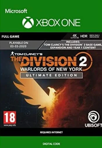 The Division 2 Warlords of New York Ultimate XBOX KEY