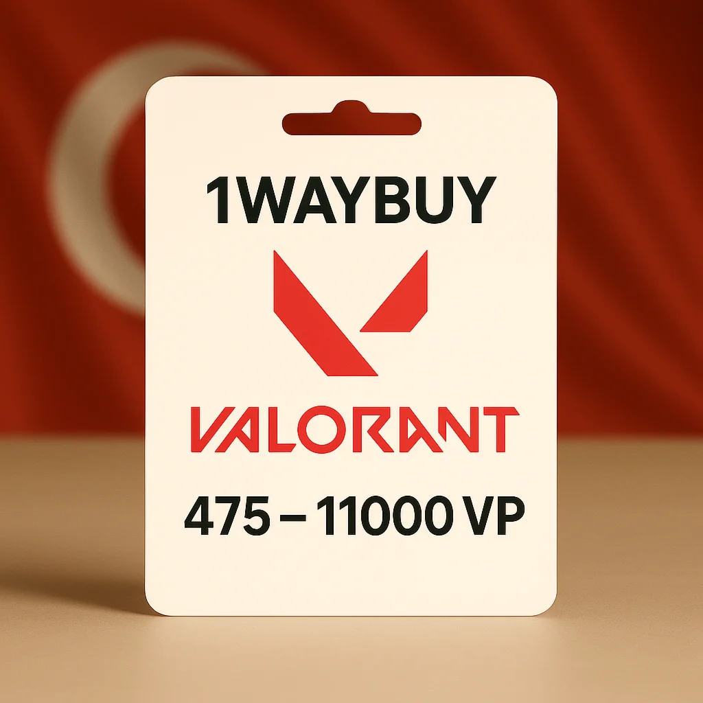 ТУРЦИЯ Valorant Points 475 - 11000 ВП Код валорант