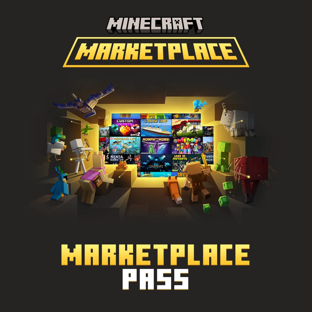 Minecraft Marketplace Абонемент на 1 месяц XBOX
