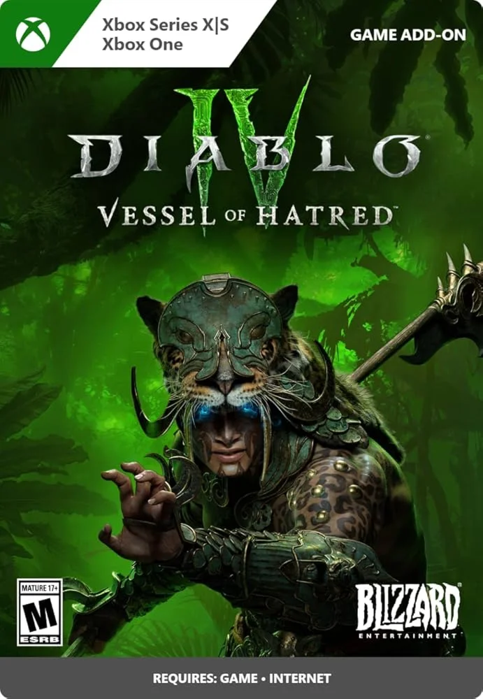 Diablo IV Vessel of Hatred Standard Edition XBOX Ключ