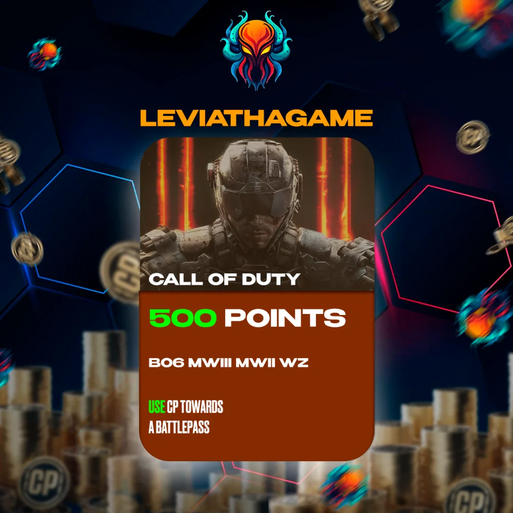 CALL OF DUTY500 - 13000 CPXBOX/PC