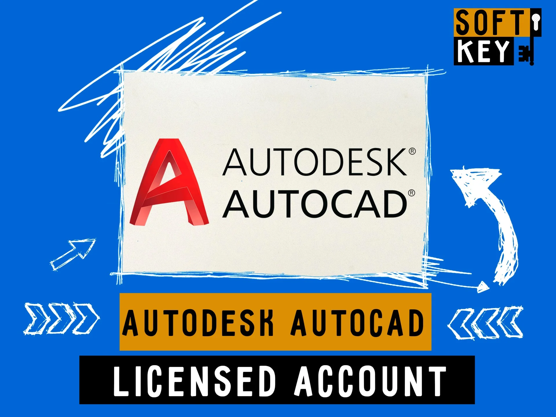 Autodesk AutoCAD 3 года 08022028