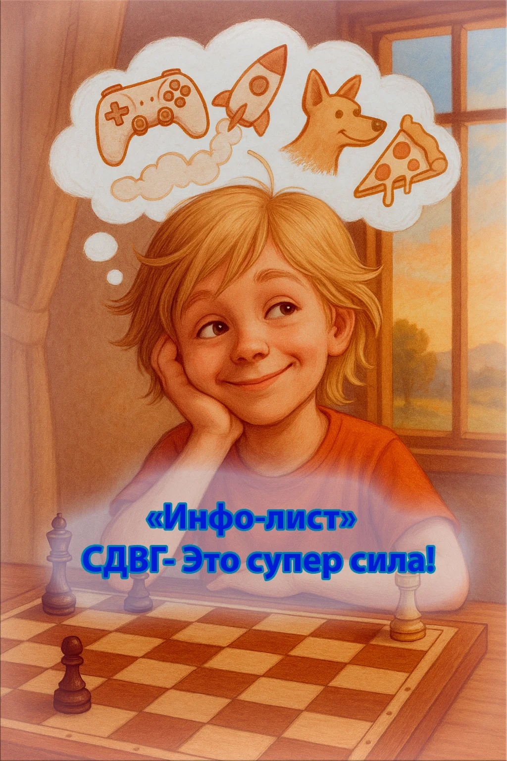 Инфо-лист СДВГ Это супер сила