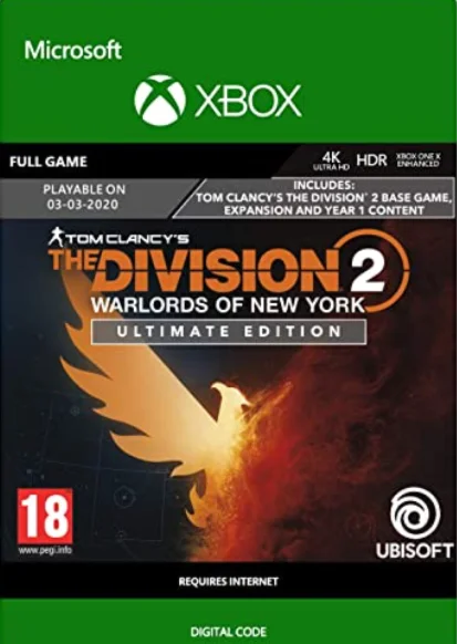 The Division 2 - Warlords of New York Ultimate XBOX