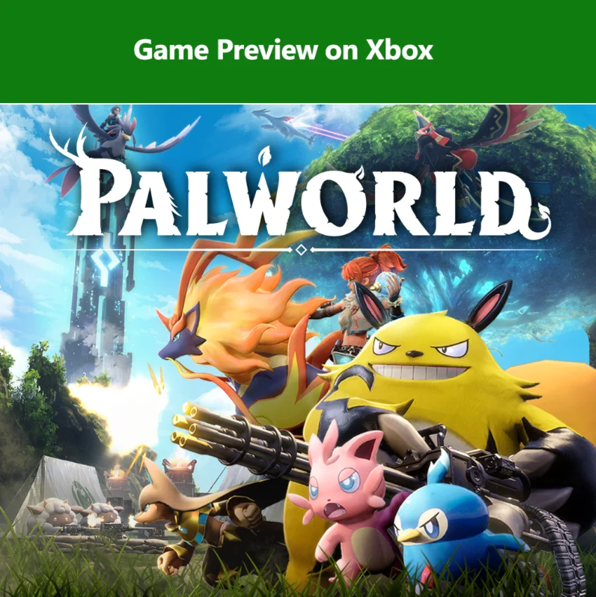 PALWORLD GAME PREVIEWXBOX PC WINDOWS КЛЮЧ
