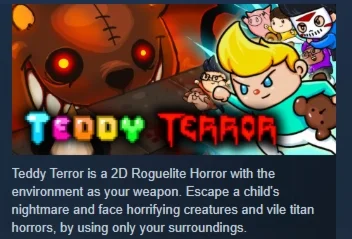 Teddy Terror STEAM KEY REGION FREE GLOBAL