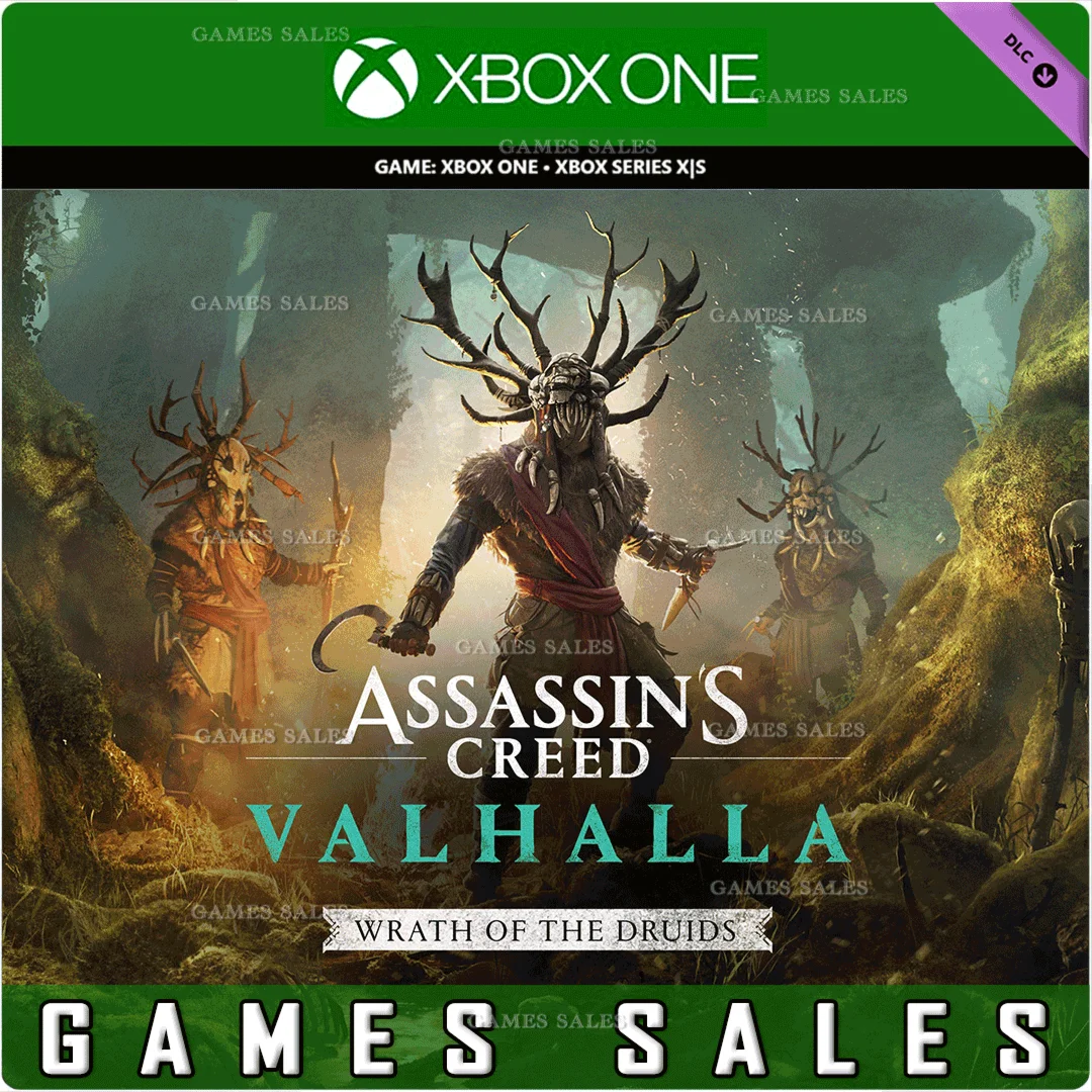 ASSASSINS CREED ВАЛЬГАЛЛА - ГНЕВ ДРУИДОВXBOXКЛЮЧ