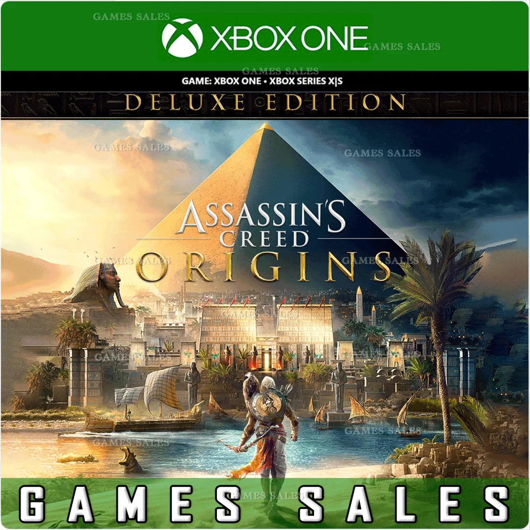 ASSASSINS CREED ИСТОКИ DELUXE EDITIONXBOXКЛЮЧ