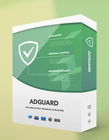 AdGuard 1 устройство ПК/Mac/Android/iOS Навсегда