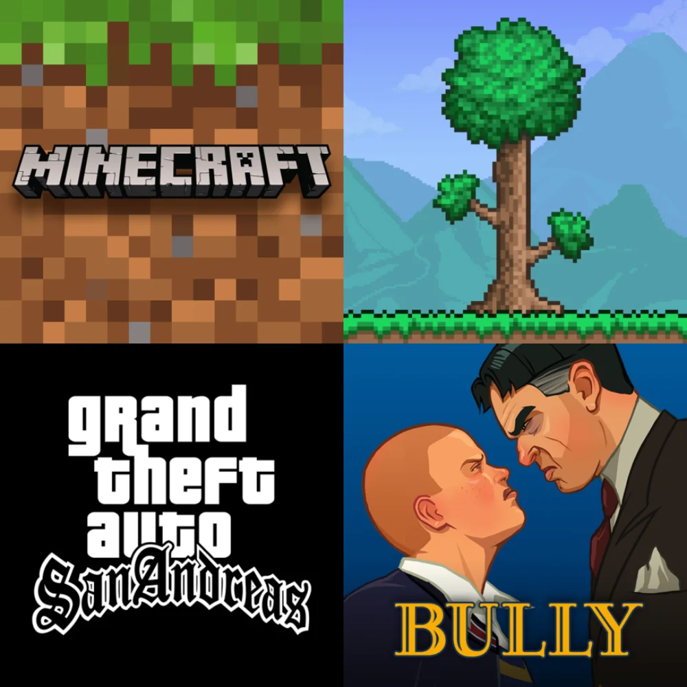Minecraft Terraria GTA SA AppStore ios iPhone На Сутки