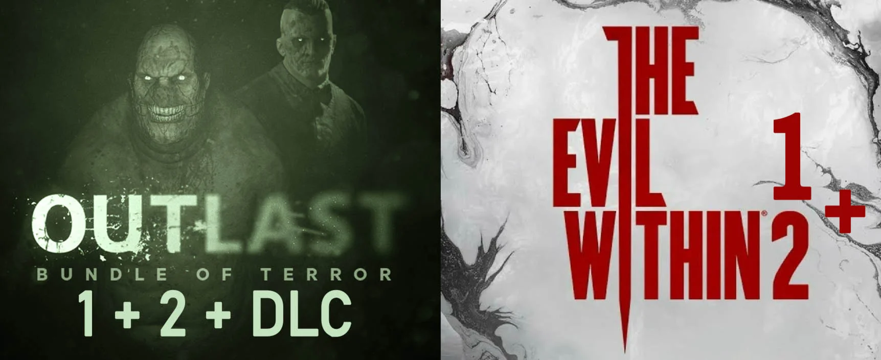 The Evil Within 1+2 + Outlast 1+2 +DLC STEAMна 90 дней