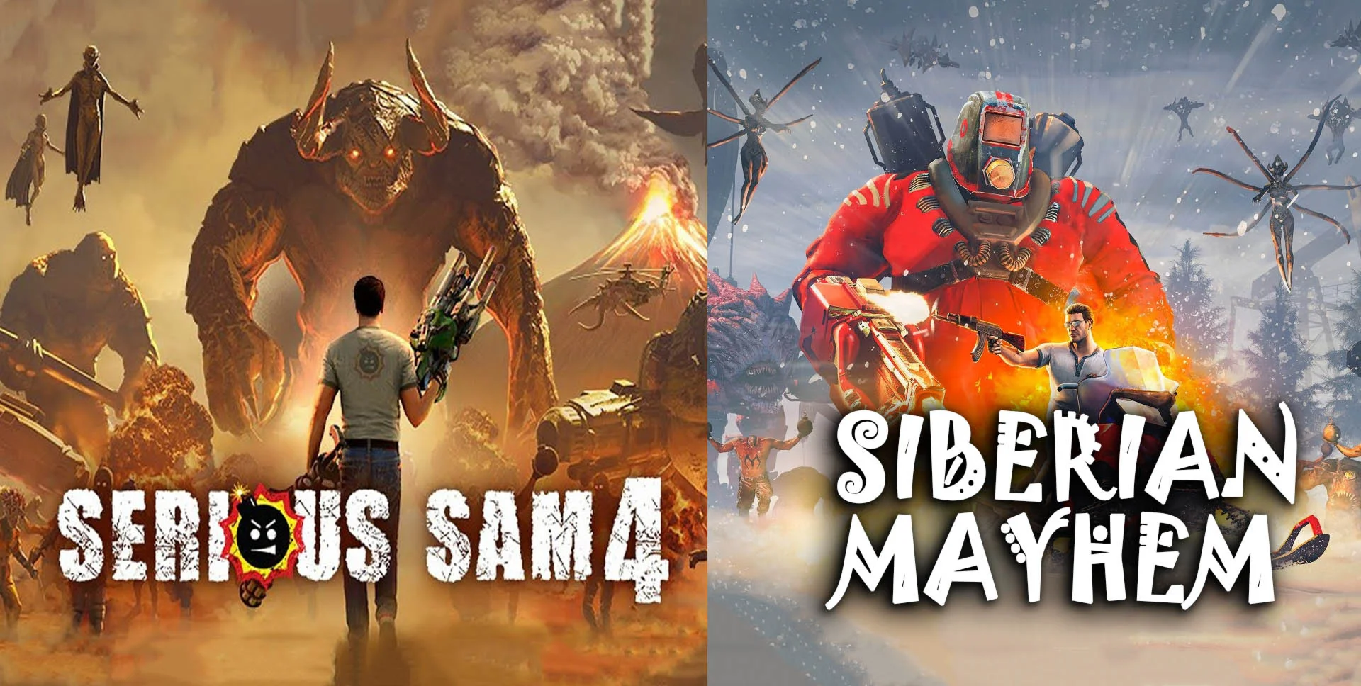 Serious Sam 4 + Siberian Mayhem STEAM на 90 дней