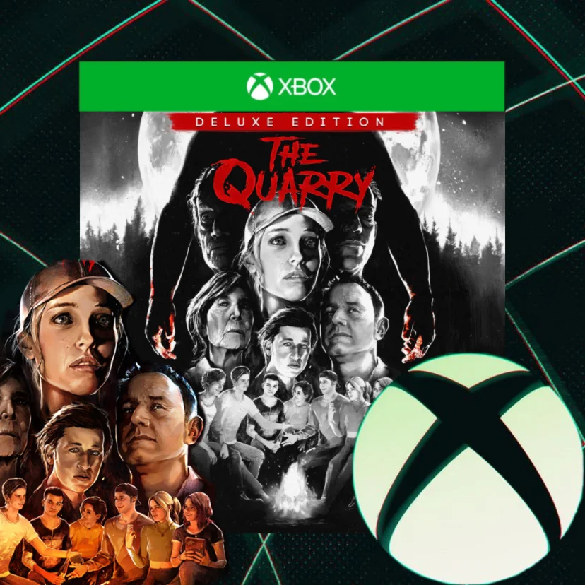 THE QUARRY DELUXE EDITION XBOX ONE &amp XBOX SERIES XS