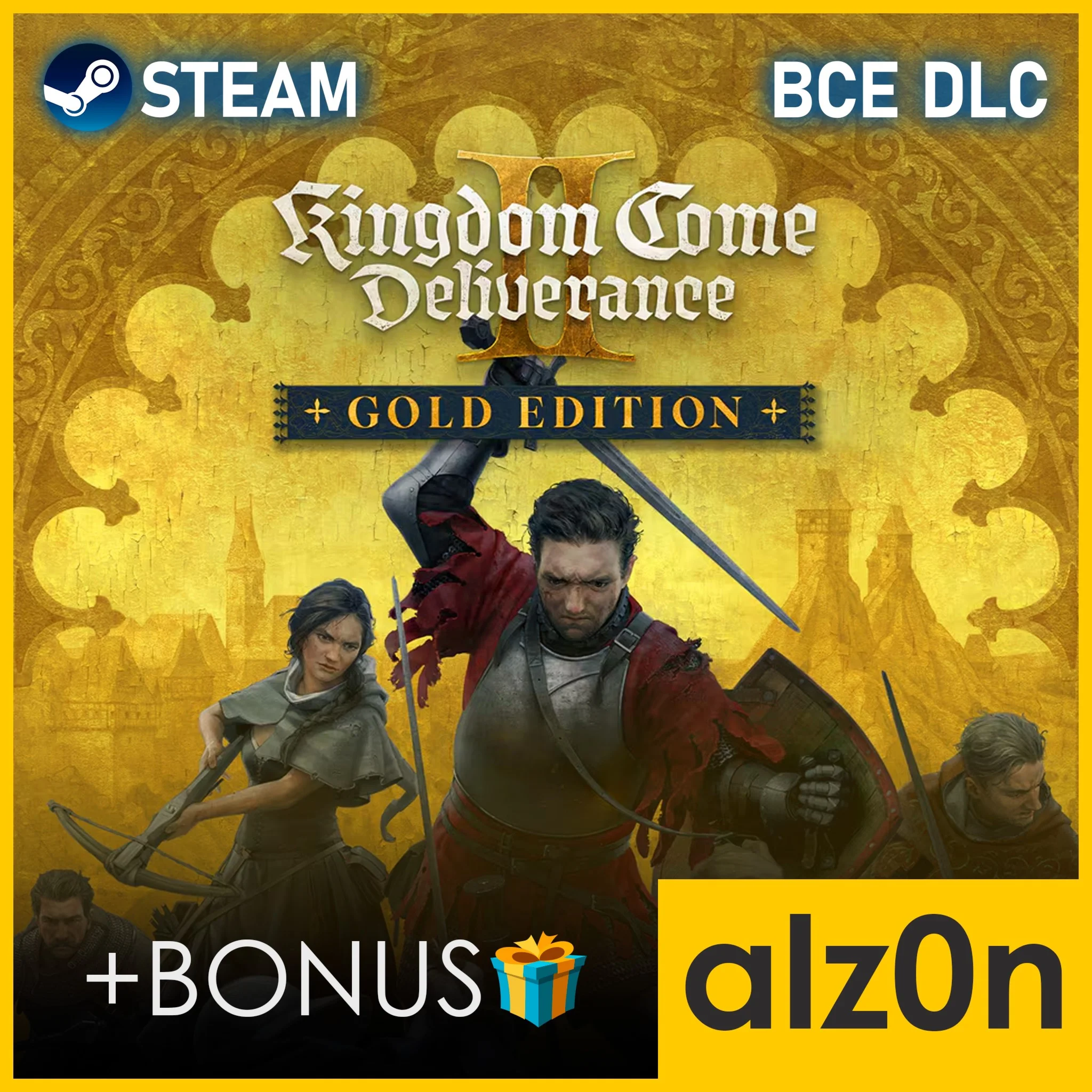 Kingdom Come: Deliverance II Gold Ed + ПОДАРОКSTEAM