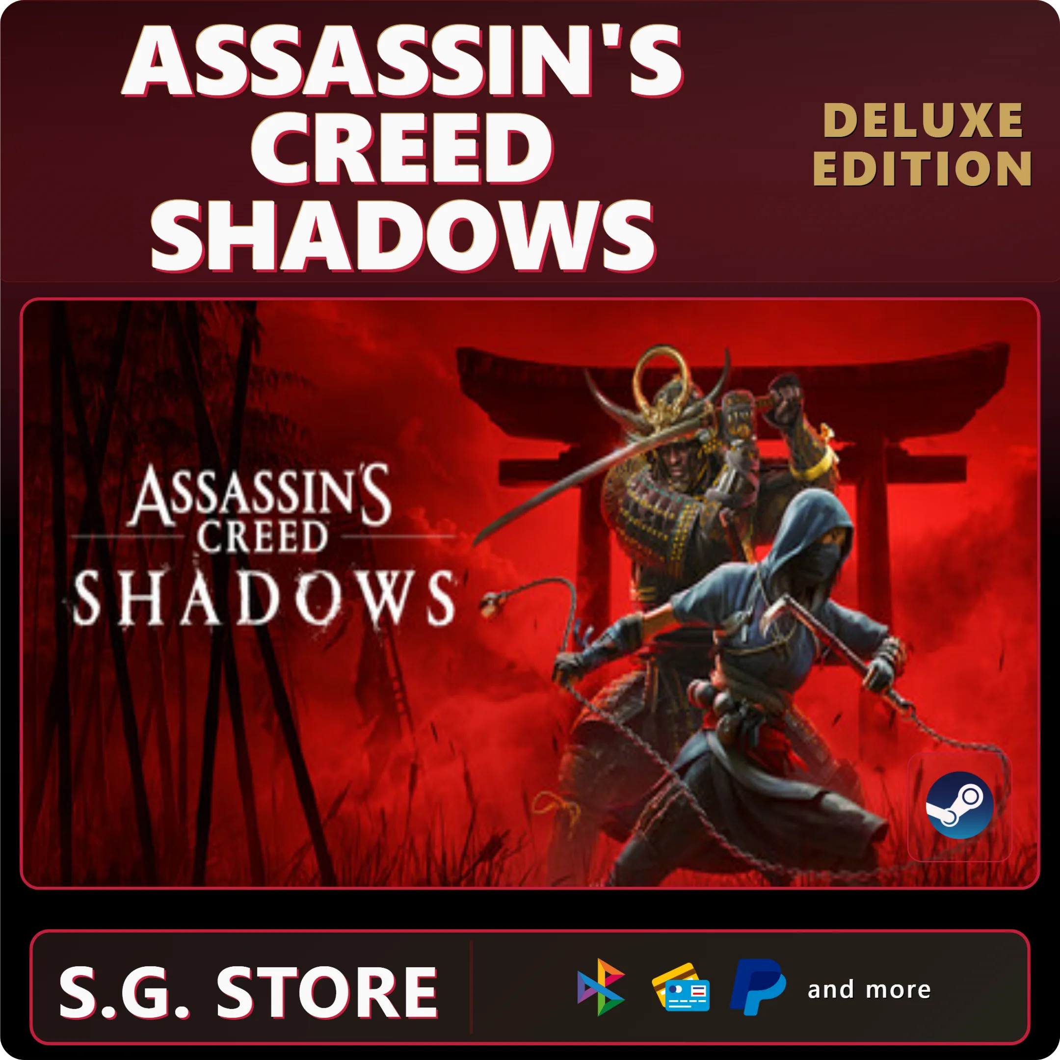 Assassins Creed Shadows Digital Delux Steam Offline