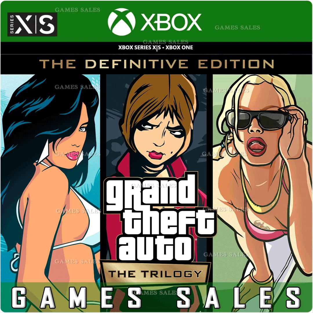 GRAND THEFT AUTO: THE TRILOGY3 ИГРЫXBOXКЛЮЧ