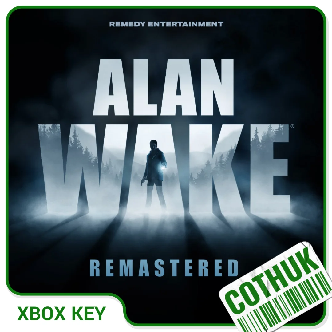 ALAN WAKE REMASTERED XBOX XS ONE SERIES КЛЮЧ