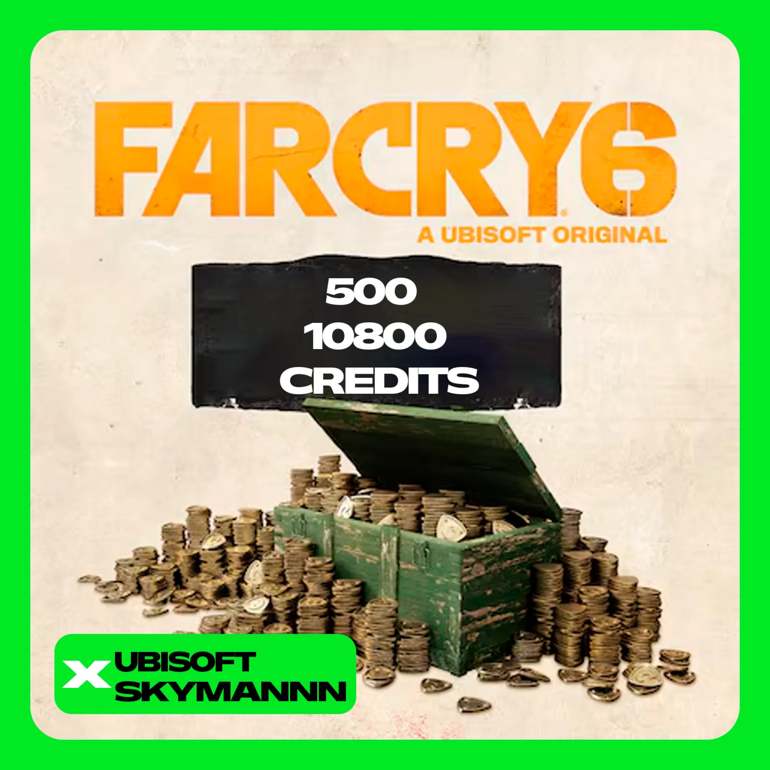 Far Cry 6 КРЕДИТЫ 500 - 10800 XBOX БЫСТРО + ПОДАРОК