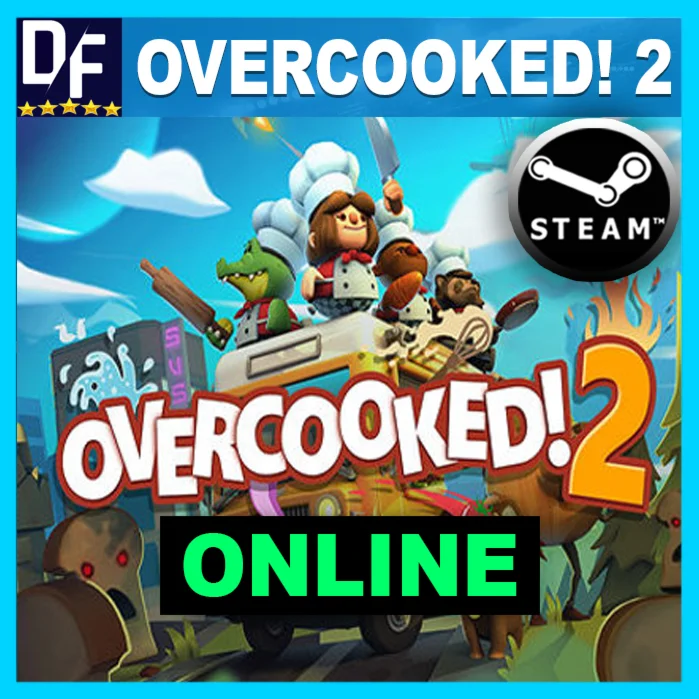 Overcooked 2 - ОНЛАЙН STEAM Аккаунт