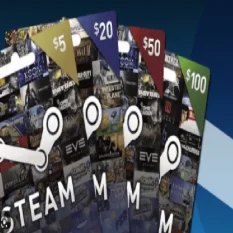 STEAM WALLET CODE 5-100 USD