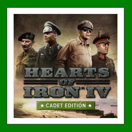Hearts of Iron IV + 8 DLC+ 20 ИгрSteam0% Карты