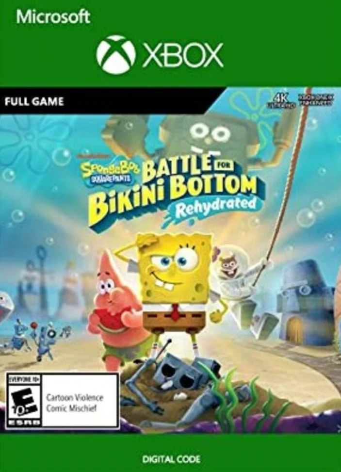 SPONGEBOB SQUAREPANTS BATTLE FOR BIKINI BOTTOMXBOX КОД