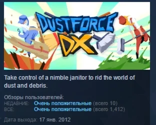 Dustforce DX STEAM KEY REGION FREE GLOBAL