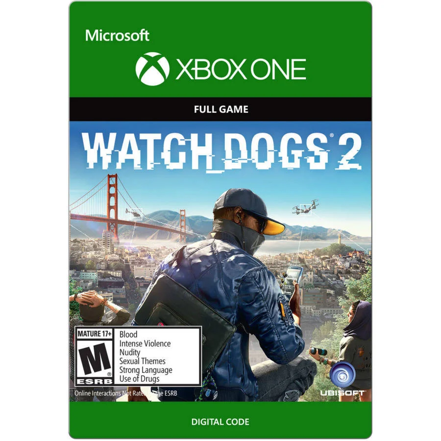 WATCH DOGS 2 XBOX ONE / XBOX SERIES XS / Ключ