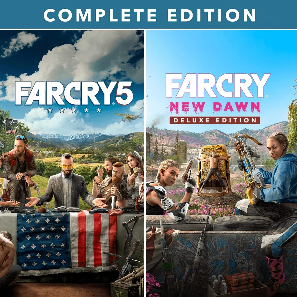 Far Cry 5 + Far Cry New Dawn PS4/PS5/RU Аренда 7 дней