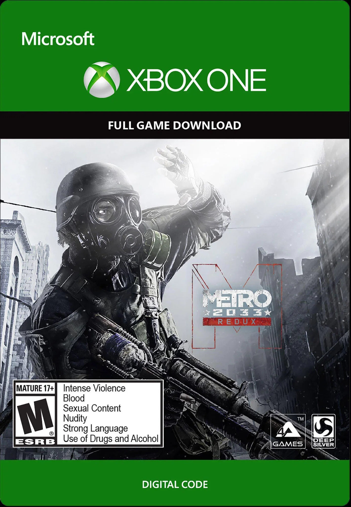 Metro 2033 Redux Xbox Ключ