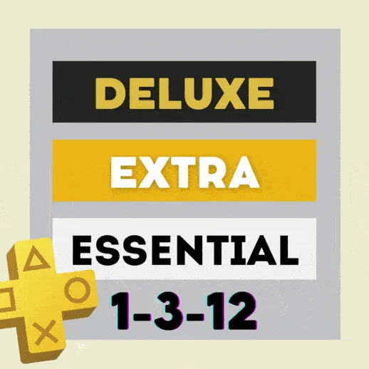 PS+ Ukraine 1-12M Deluxe Extra Essential Fast